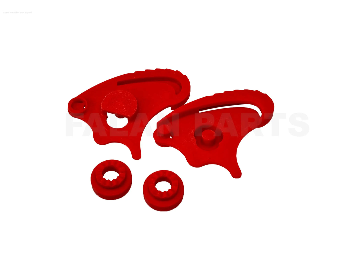 Roof Boxer V8 Helmet Clip Set Red Falan Parts Falan Parts