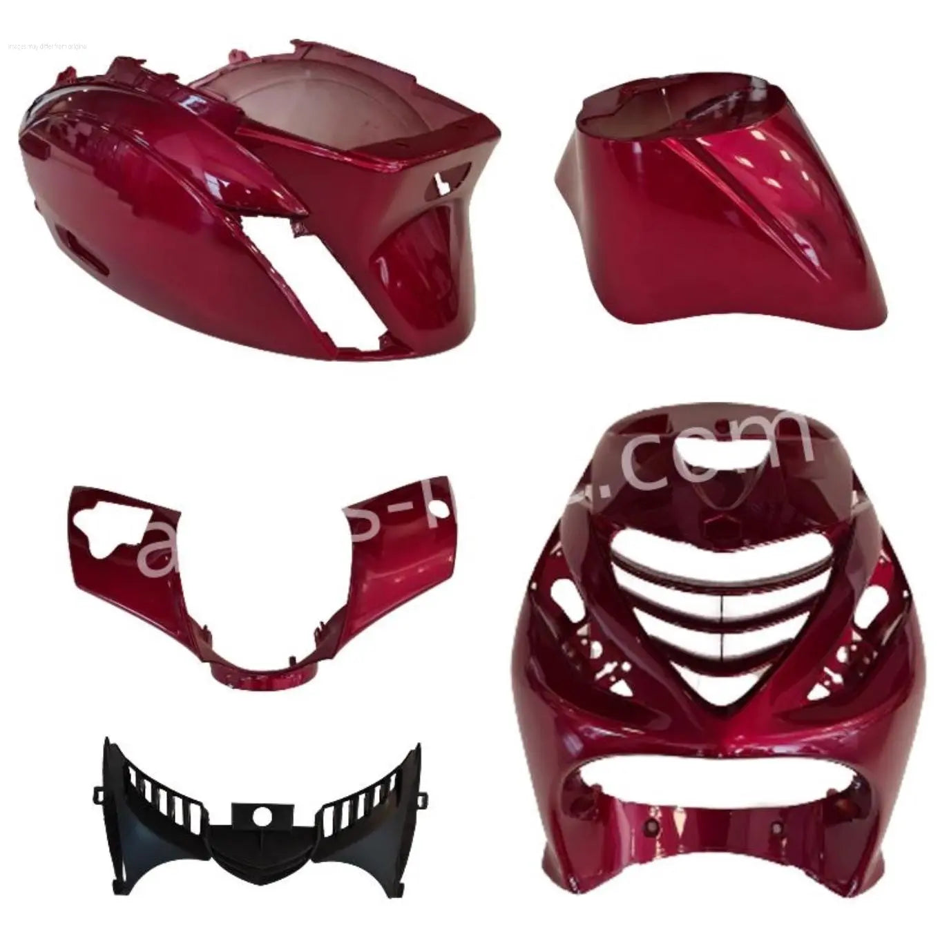 Panel Kit High Gloss Candy Red | Piaggio ZIP 2000/SP Models Falan Parts Falan Parts