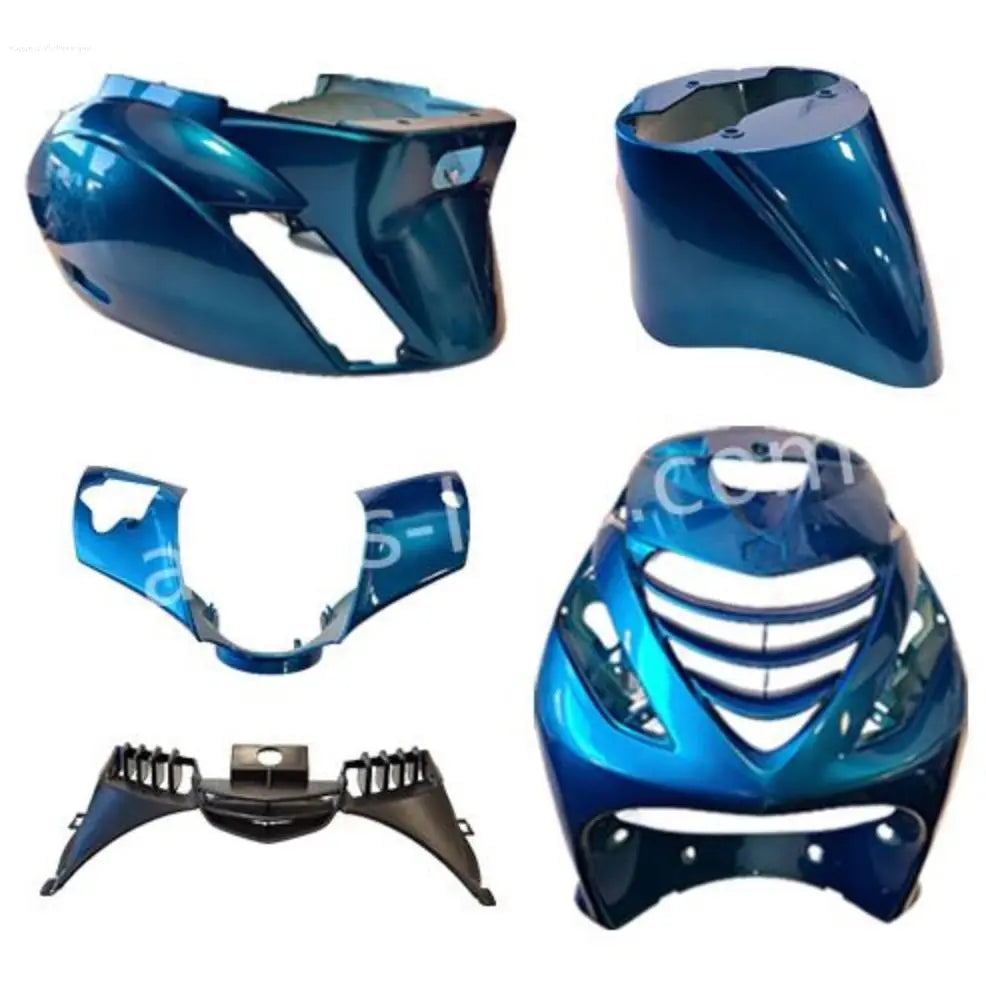 Panel Kit High Gloss Ice (Candy) Blue | Piaggio ZIP 2000/SP Models Falan Parts Falan Parts