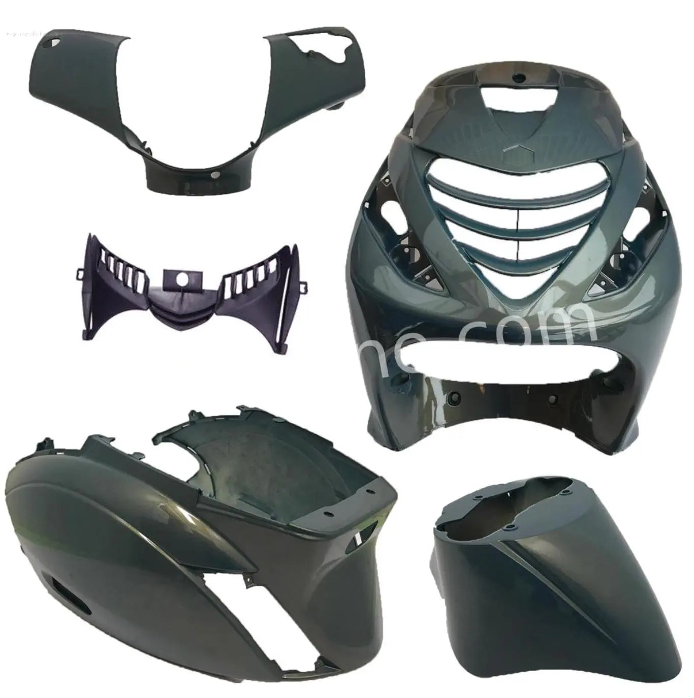 Panel Kit High Gloss Blue-Gray | Piaggio ZIP 2000/SP Models Falan Parts Falan Parts