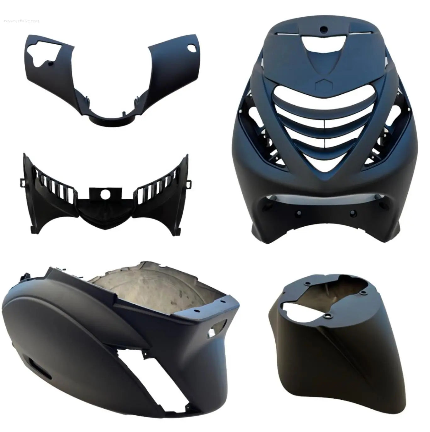 Panel Kit Matt Black | Piaggio ZIP 2000/SP Models Falan Parts Falan Parts