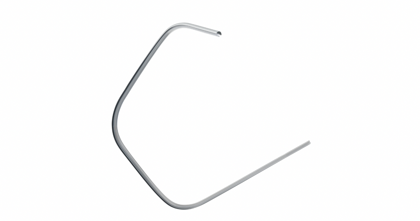 Beading PIAGGIO legshield 577181 Silver | Vespa GTS/GTS Super/GTV/GT 60/GT/GT L 125-300cc (- '18)' Piaggio Falan Parts