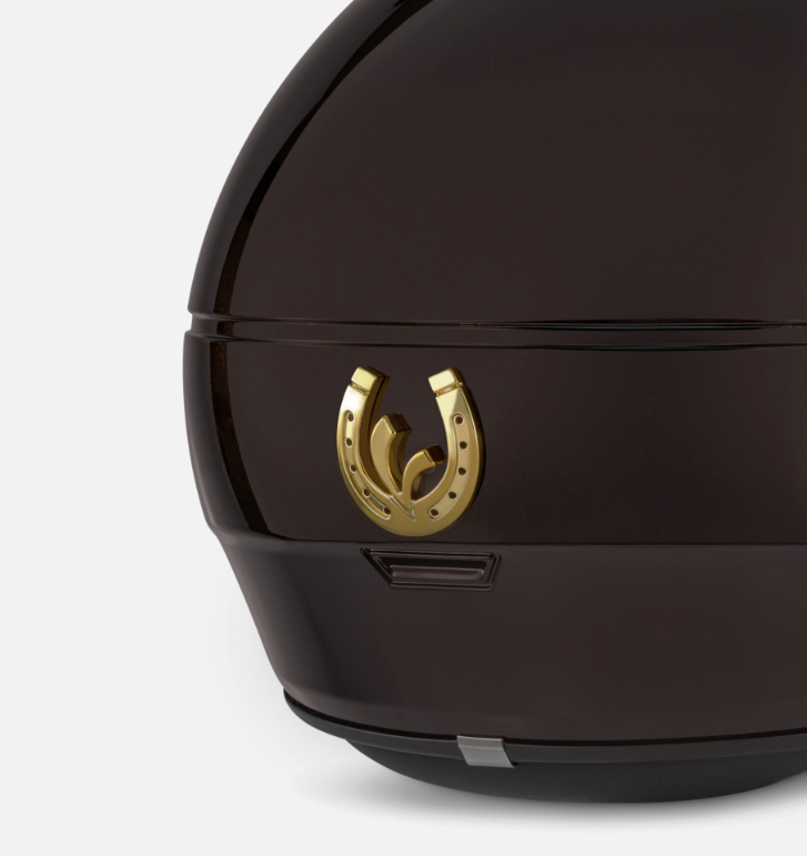 Helmet Vespa Demi-Jethelm Visor "Vespa 946 Horse" Piaggio Falan Parts