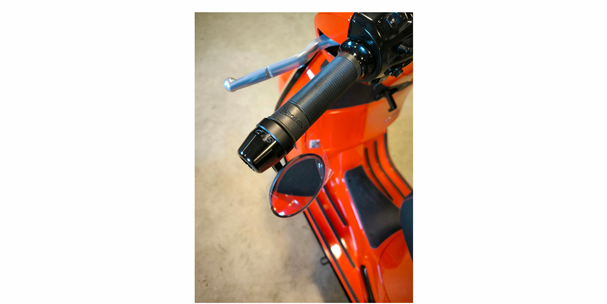 Mounting Kit SIP, for Mirror Handlebar End Weights SIP PORDOI in conjunction with standard Handlebar End Weights | Vespa GTS/GTS Super/GTV/GT 60/GT/GT L 125-300ccm FP Parts Falan Parts