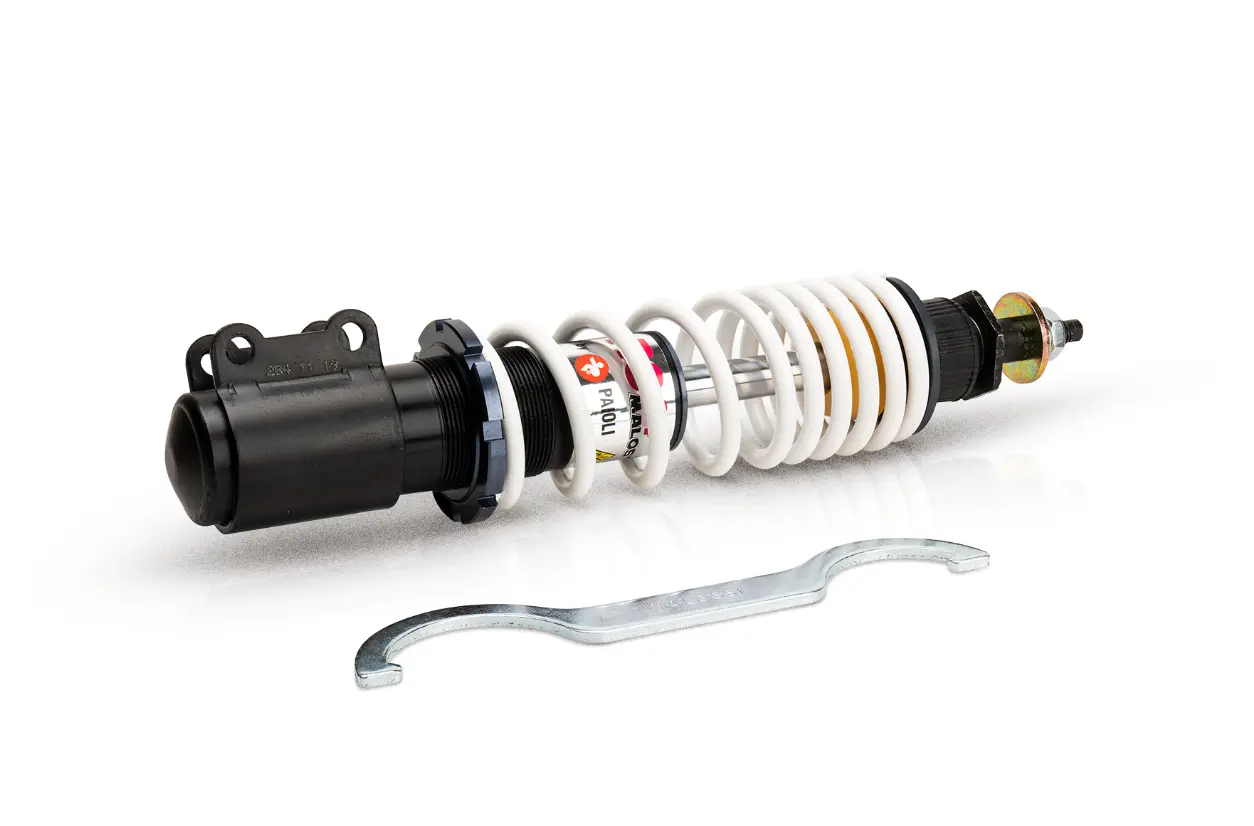 Shock Absorber Front MALOSSI RS24 225mm | VESPA GTS 125-310cc Keyless 2023- Malossi Falan Parts