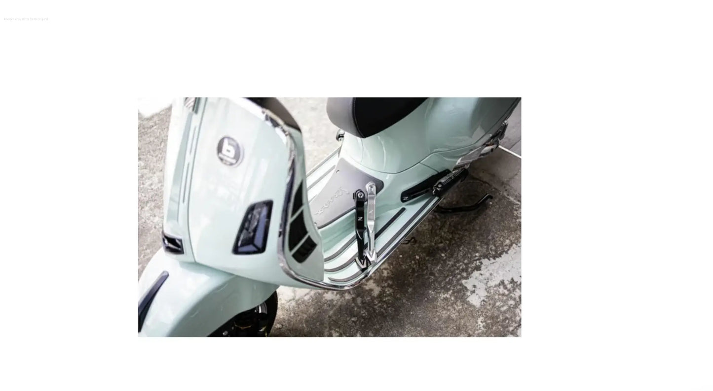 Side Stand ZELIONI Black | Vespa GTS/GTS Super/GTV/GT 60 125-310cc Zelioni Falan Parts