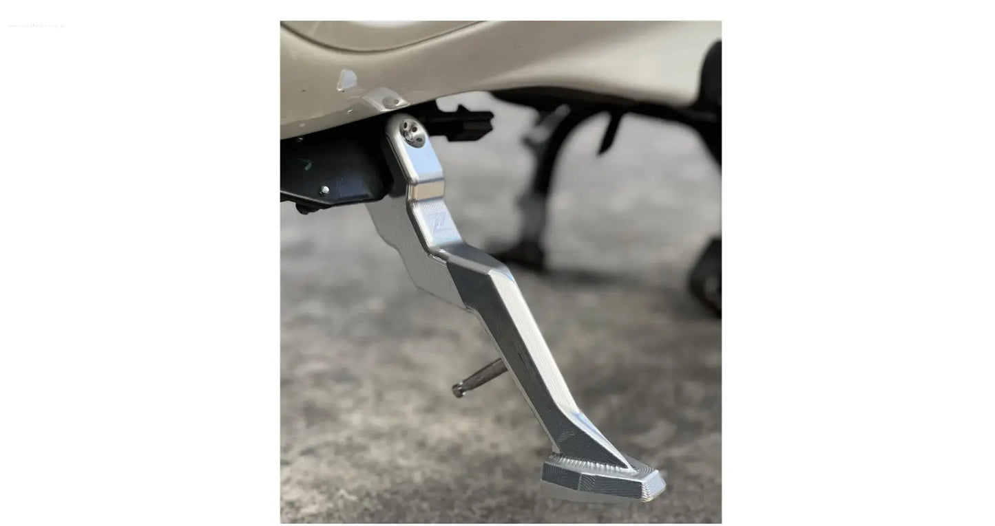 Side Stand ZELIONI SSPS01S Silver | Vespa Primavera/Sprint/Elettrica 50-150cc Zelioni Falan Parts