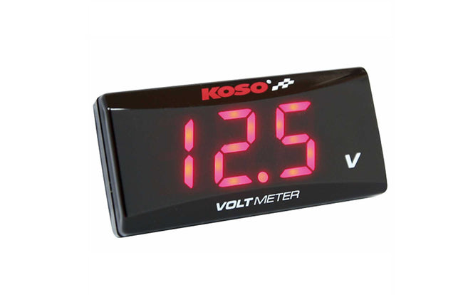 Speedometer Cover ZELIONI Black + Koso Voltmeter | Vespa Sprint 50-150cc 2T /4T Koso  Falan Parts