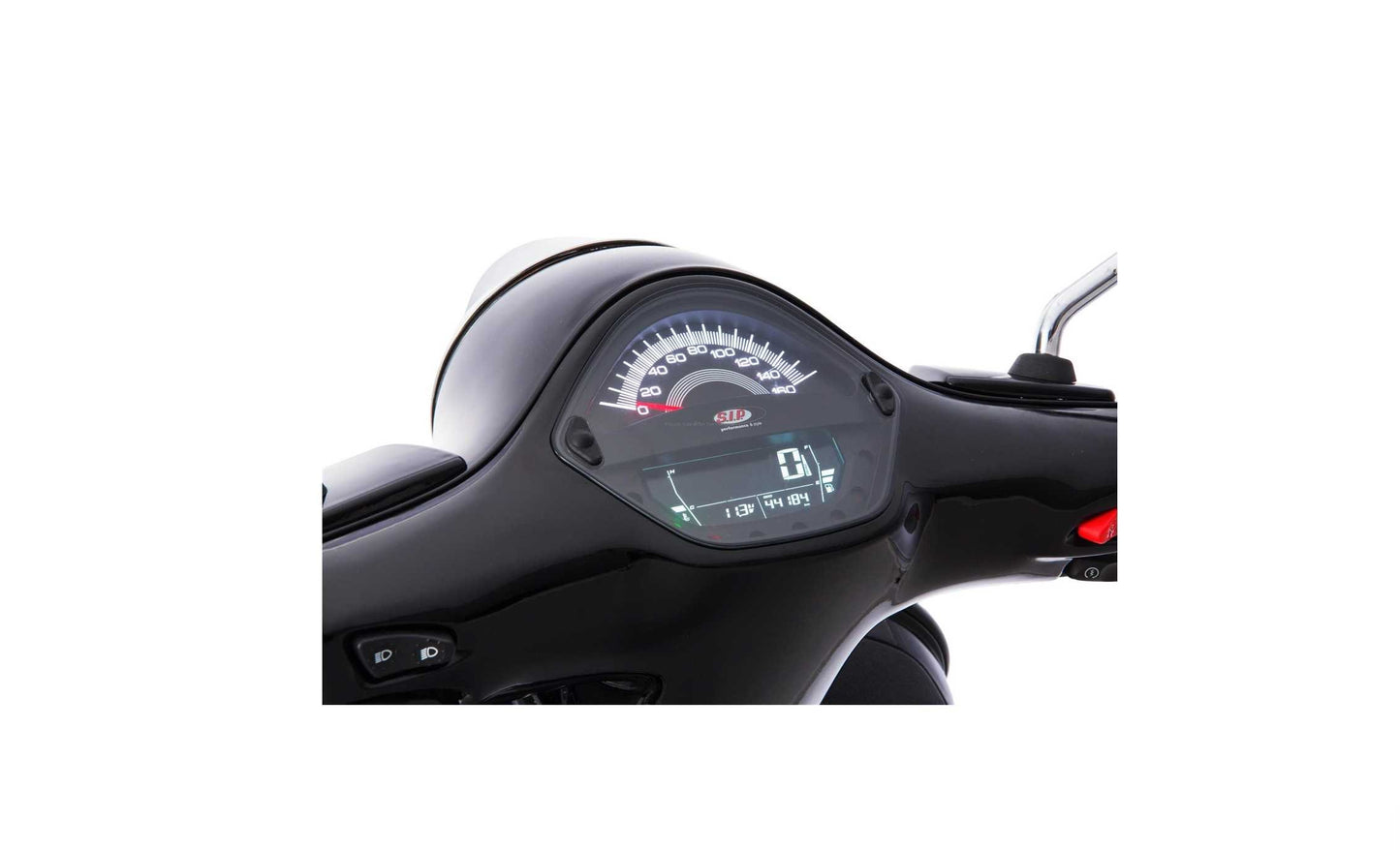 Speedometer/Rev Counter SIP Black | Vespa GTS/GTS Super 125-300cc '14- SIP  Falan Parts