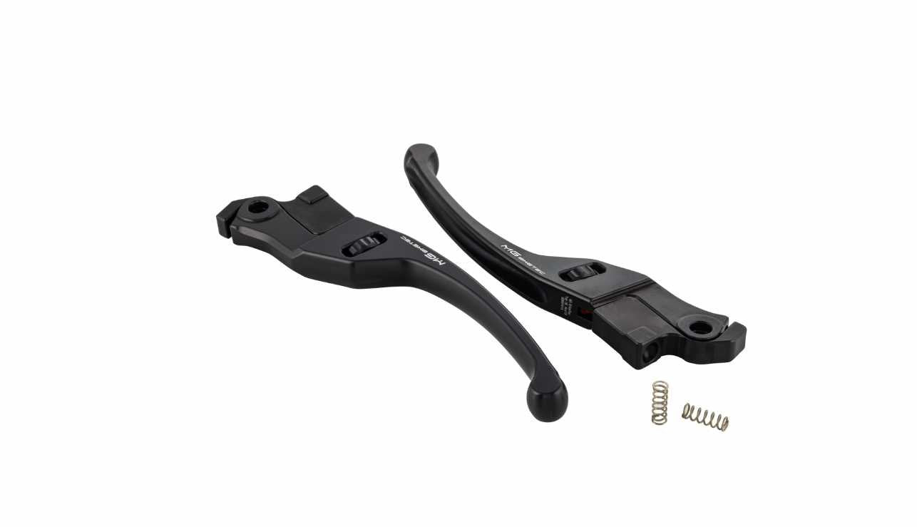 Sport Lever Set MG Biketec Black | Vespa GTS/GTS Super 125/300cc (`23-) MG Biketec Falan Parts