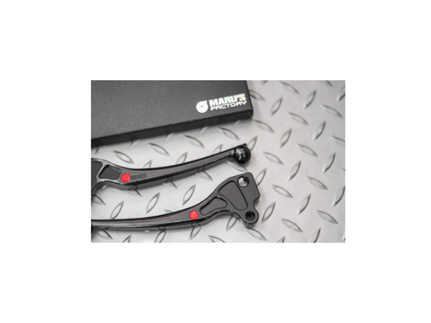 Sport Lever Set Maru's Factory Black | Vespa LX/LXV/S/Primavera/Sprint 50-150cc Maru's Factory Falan Parts