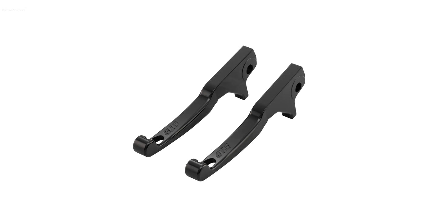 Sport Lever Set brake SIP Shorty Gloss Black | Vespa GTS/GTS Super 125/300cc (2023-) SIP Falan Parts