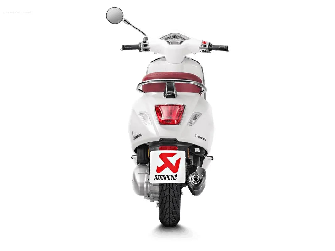 AKRAPOVIC Black Edition Complete System | Vespa Primavera/Sprint iGet 125-150 Akrapovic Falan Parts