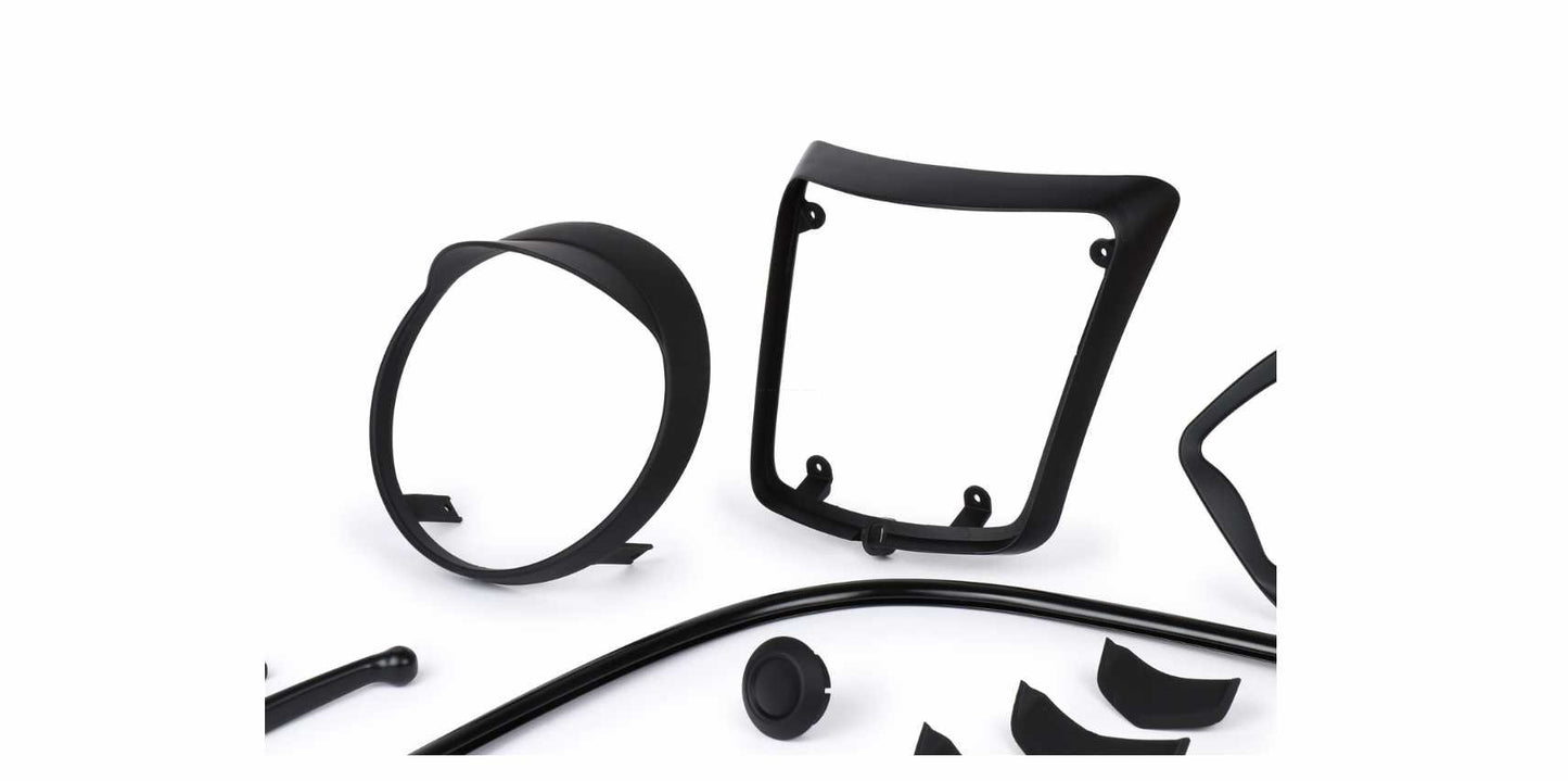 Styling kit Moto Nostra Matt Black | Vespa GTS Super/GTS 125-300cc ('18-) MOTO NOSTRA Falan Parts