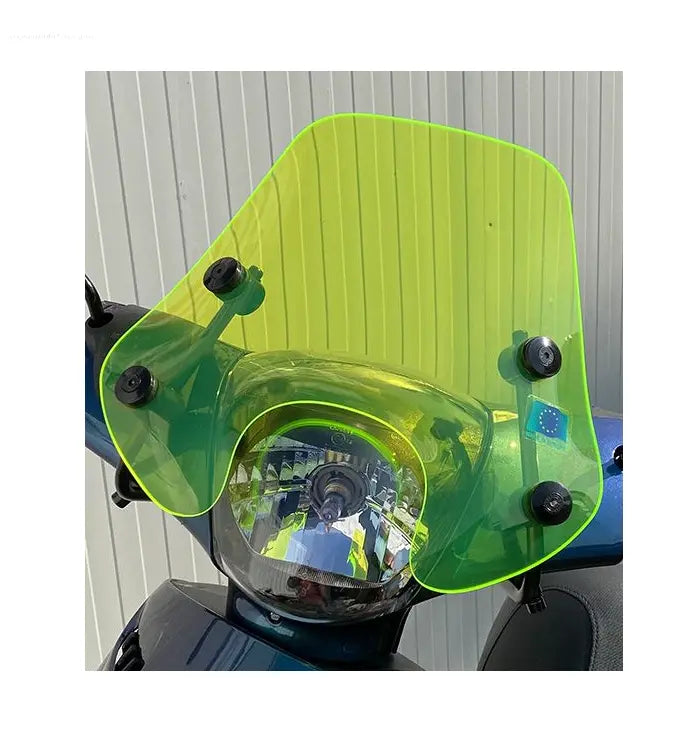 Windshield FP Parts Low Fluor Green | Piaggio Zip SP/2000 Models Falan Parts Falan Parts