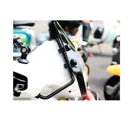 Windshield MOTO NOSTRA Black | Vespa GTS 125-300cc HPE Keyless ('23-) MOTO NOSTRA Falan Parts