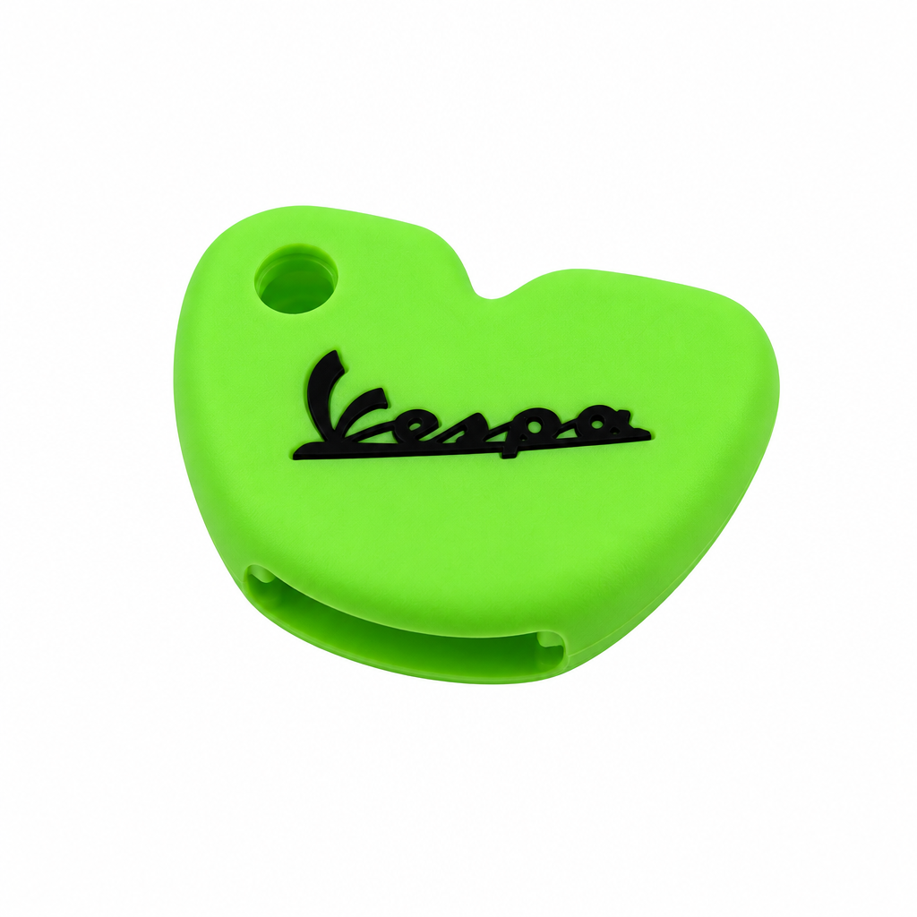 Key Cover Silicone Lime Green/Black | Vespa Models FP Parts Falan Parts