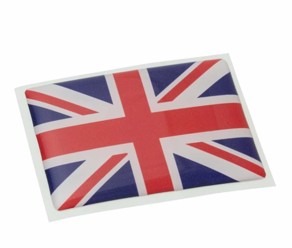 3D Logo Horn Cover Union Jack | Vespa LX/LXV/S/Sprint /Primavera/946/GTS Falan Parts 8.54 Falan Parts