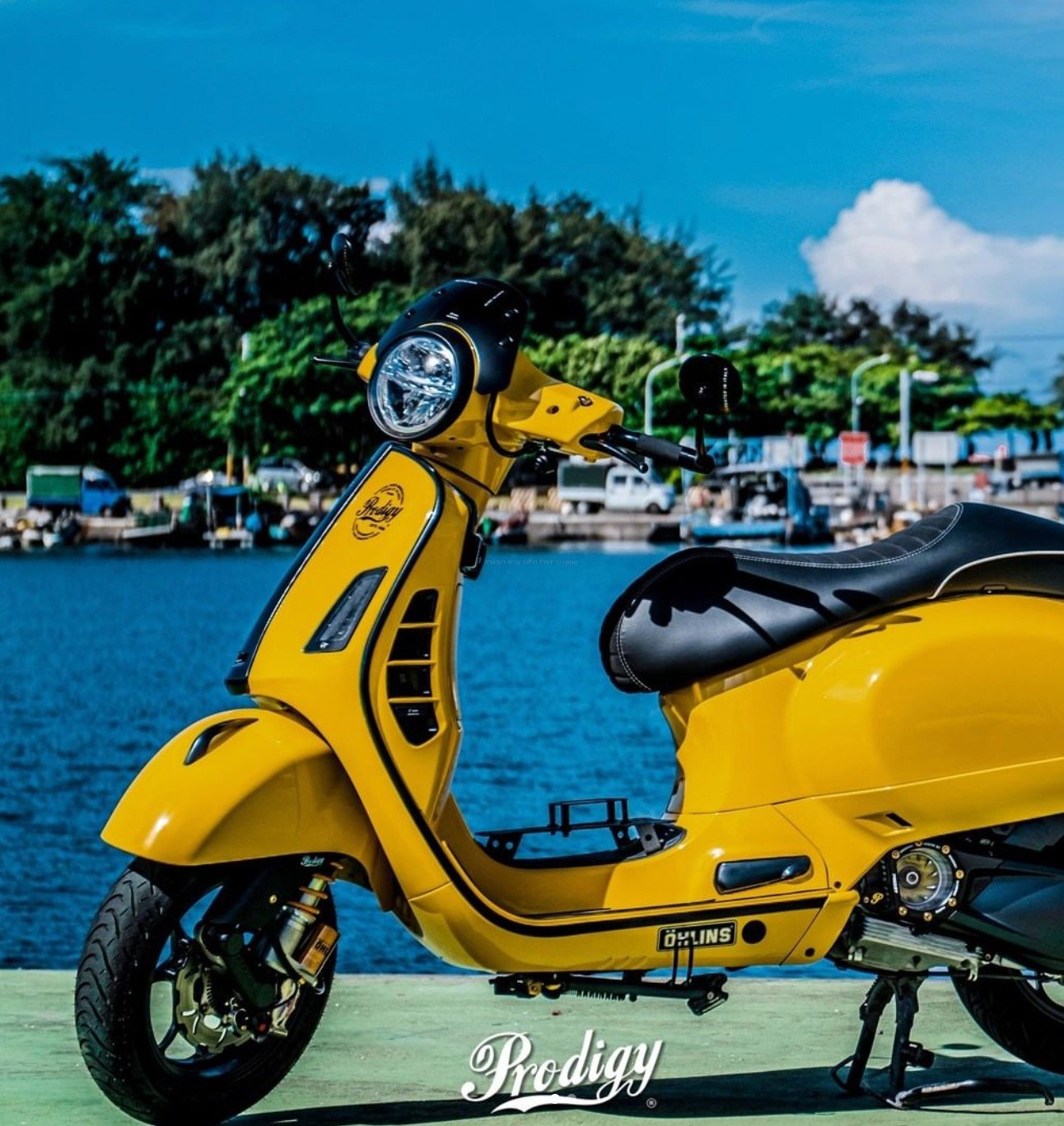 Air Intake Vario Cover PRODIGY | Vespa GTS/GTS Super/GTV 300ccm HPE (`18-) Falan Parts 395.54 Falan Parts