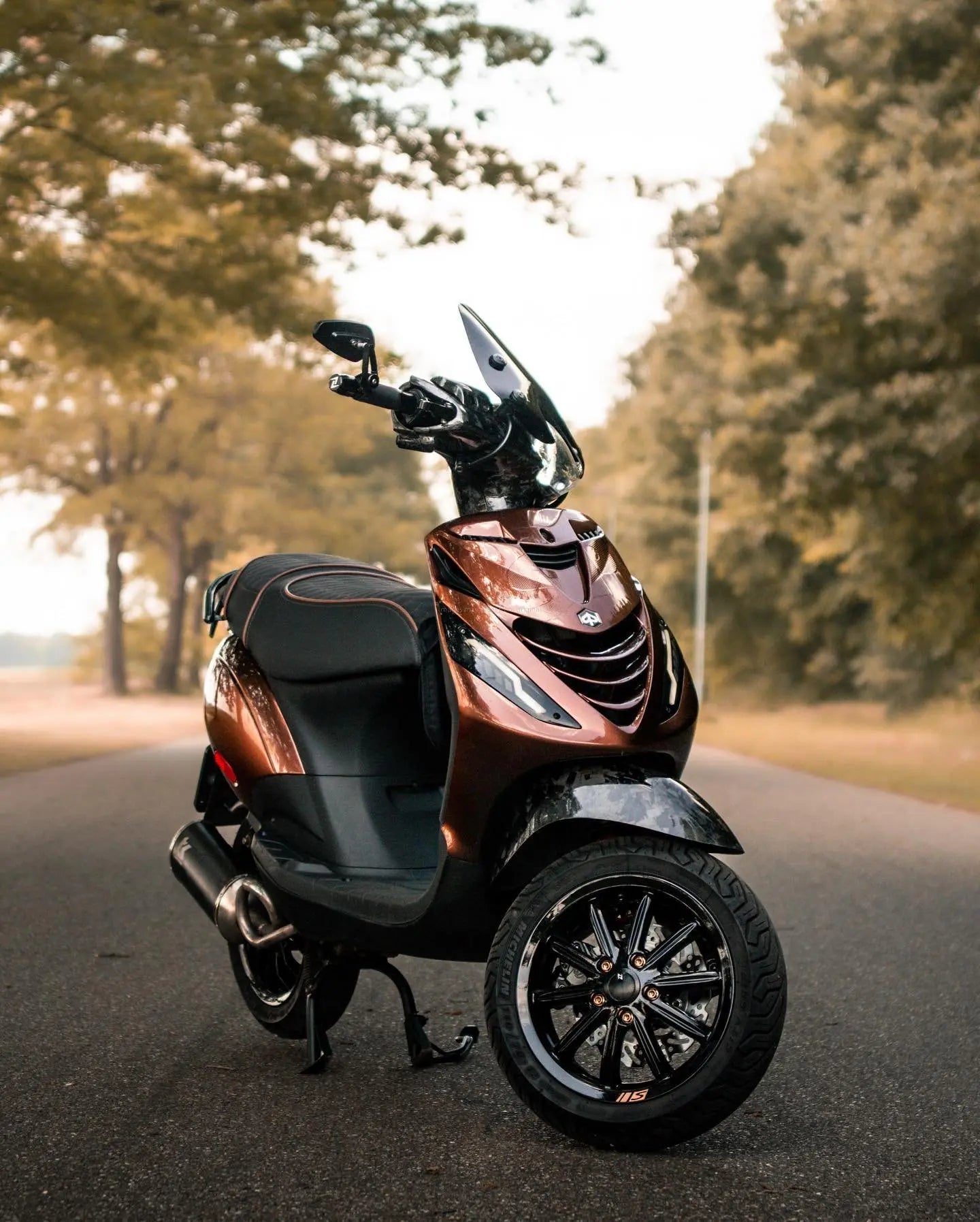 Alpha Styling Indicator Kit Smoke Matrix | Piaggio Zip Models A-PLUS 199.95 Falan Parts