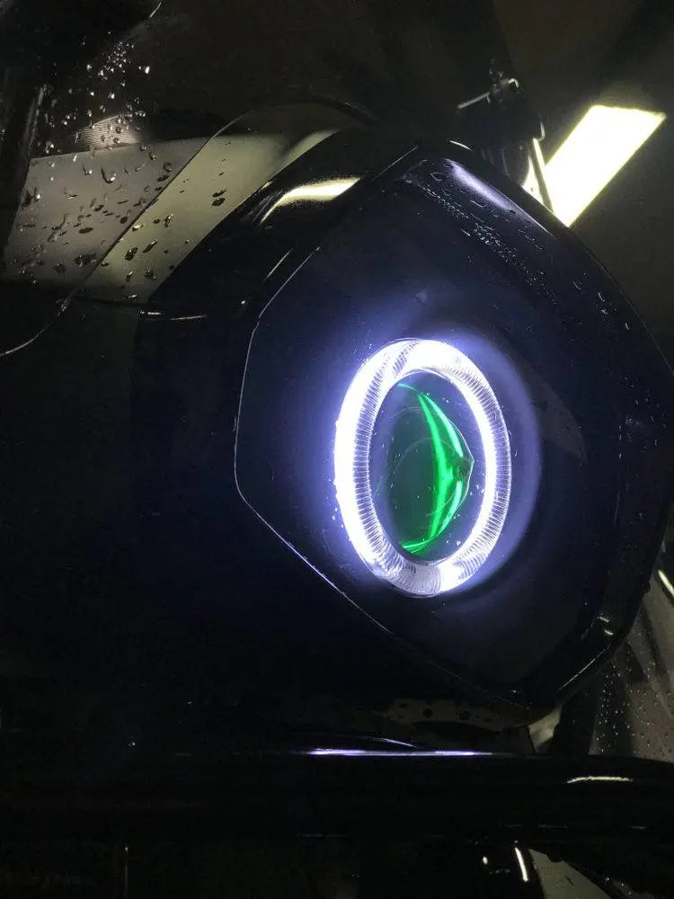 Angel Eye With Green Devil Eye (model 1) | Vespa Sprint Angeleye Vespa 193.44 Falan Parts