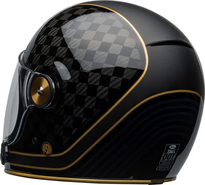 BELL Bullitt Carbon Helmet - RSD Check-It Matte/Gloss Black BELL 709.95 Falan Parts
