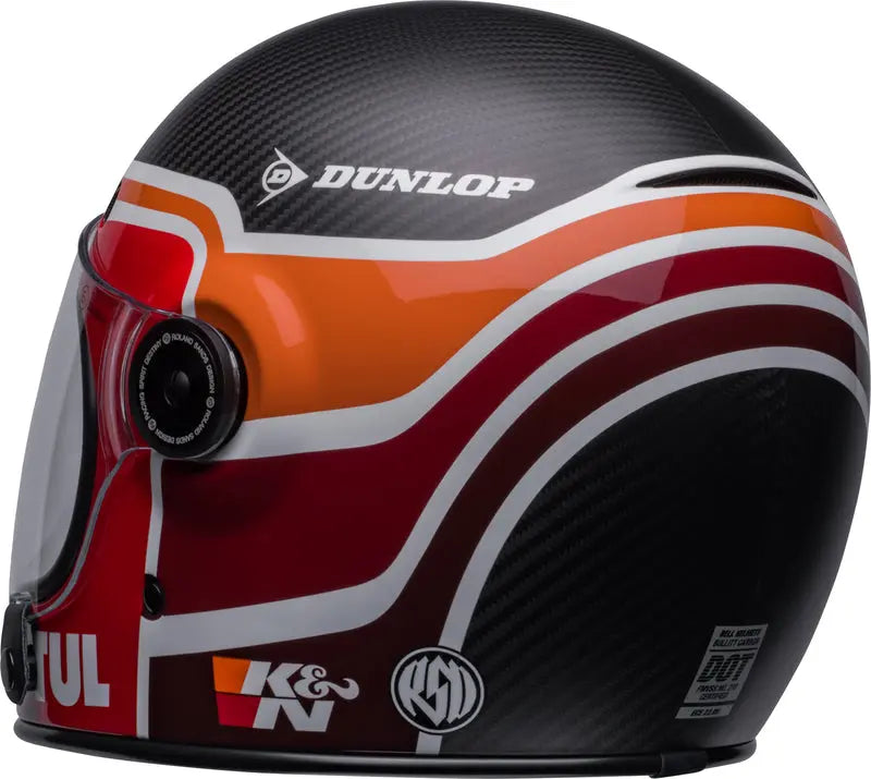 BELL Bullitt Carbon Helmet - RSD Mulhollhand Matte/Gloss Black/Red BELL 659.96 Falan Parts