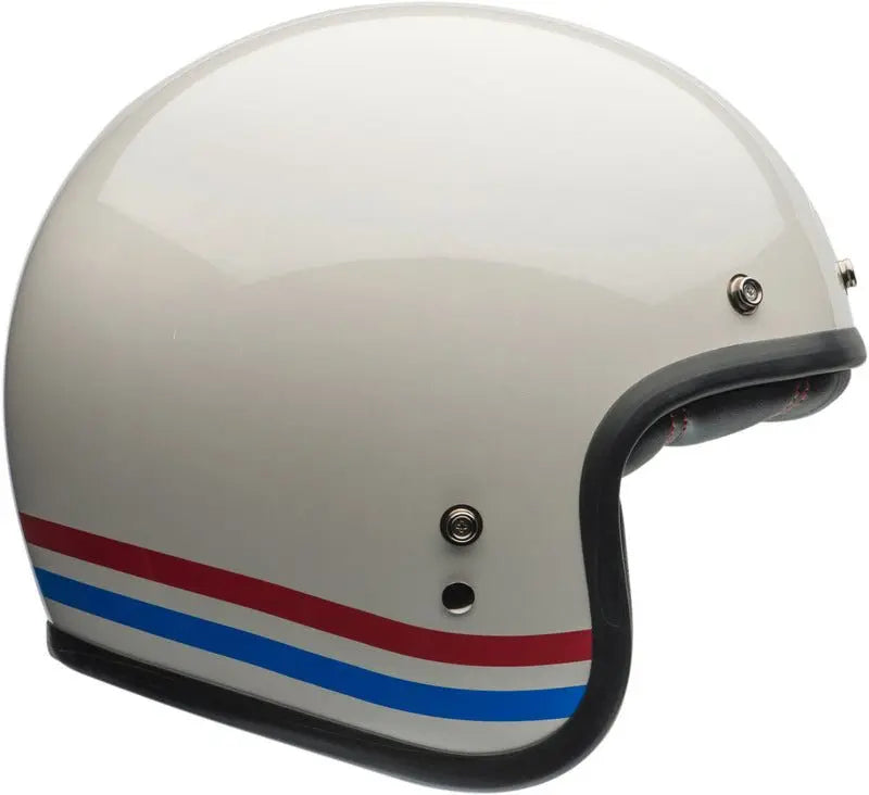 BELL カスタム 500 DLX ヘルメット |ストライプパールホワイト – Falan ...