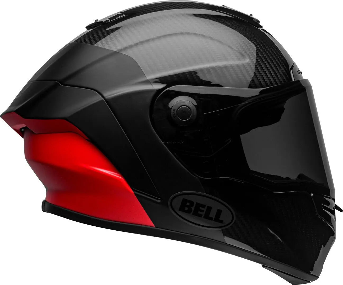 BELL Race Star Flex Helmet Carbon Lux Matte/Gloss Black/Red BELL 704.95 Falan Parts