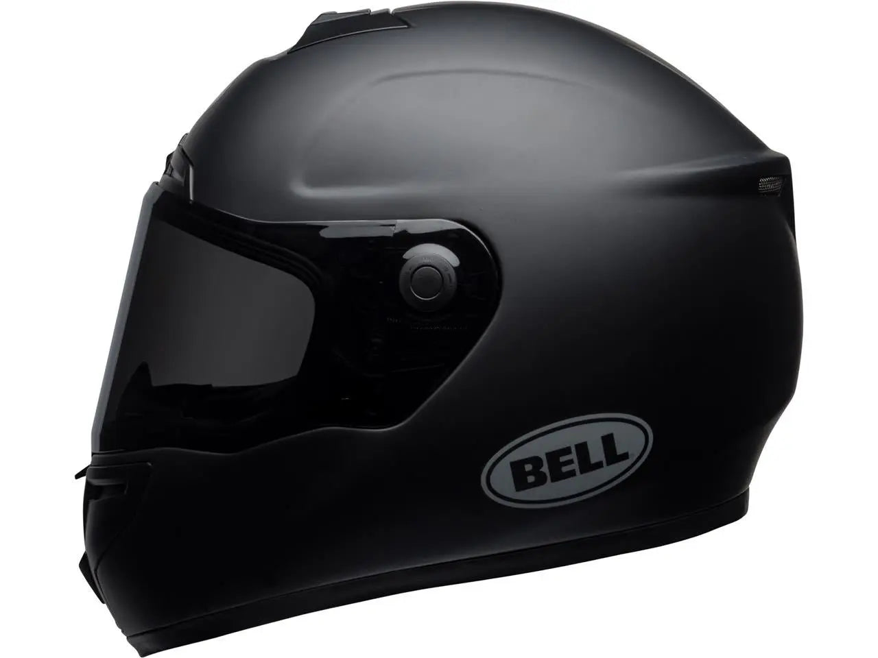 bell flat black helmet sport bike BELL SRT Helmet Matte Black – Falan Parts
