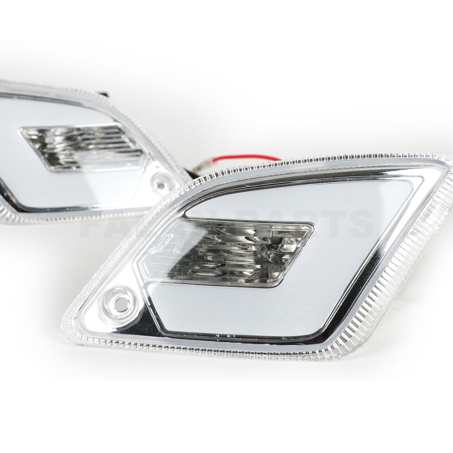 Backside Turn Signals Indicator POWER1 Clear | Vespa GTS Models 125-300cc (`14-) POWER1 79.99 Falan Parts