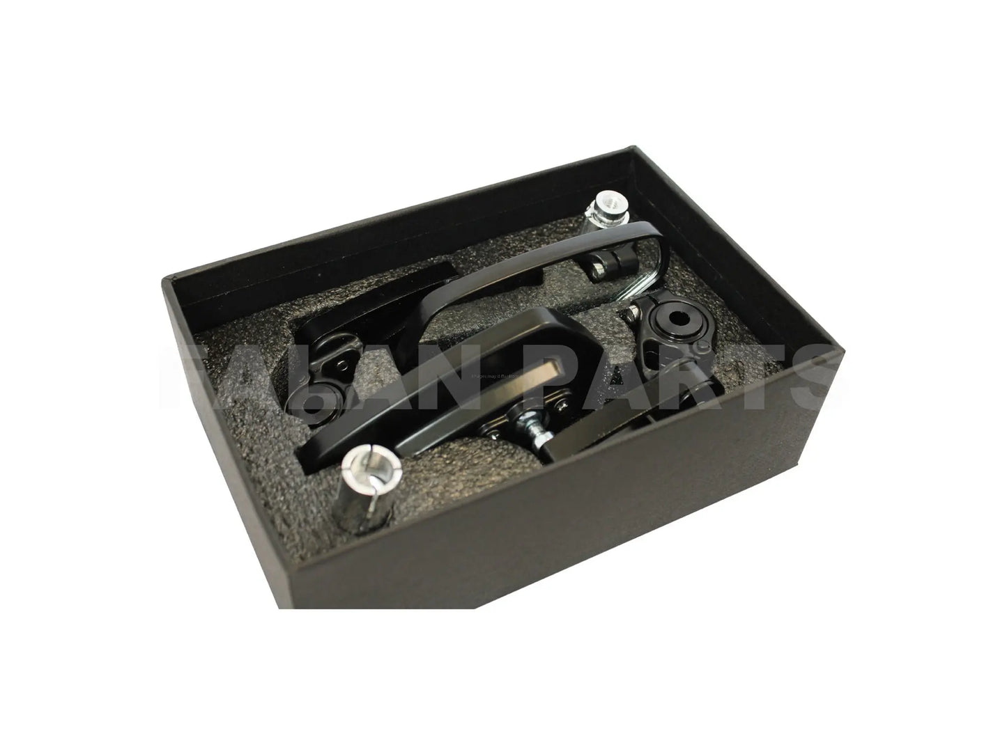 Bar end mirrors Black | Universal Falan Parts 24.94 Falan Parts