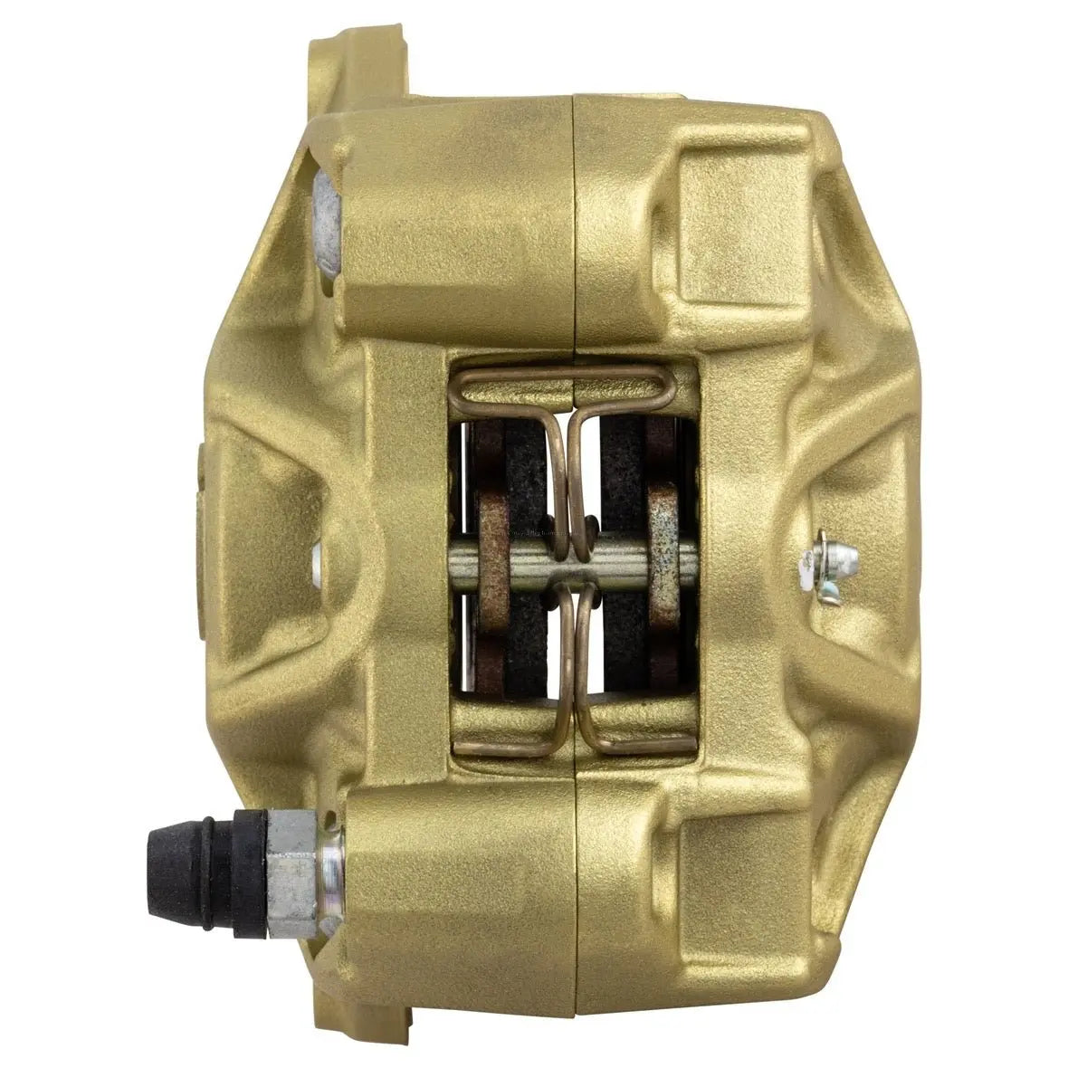 Brake Calliper BREMBO Gold Front + Zelioni Adapter Black | Vespa SXL/LX/LXV/S 50-150 Brembo 220.34 Falan Parts