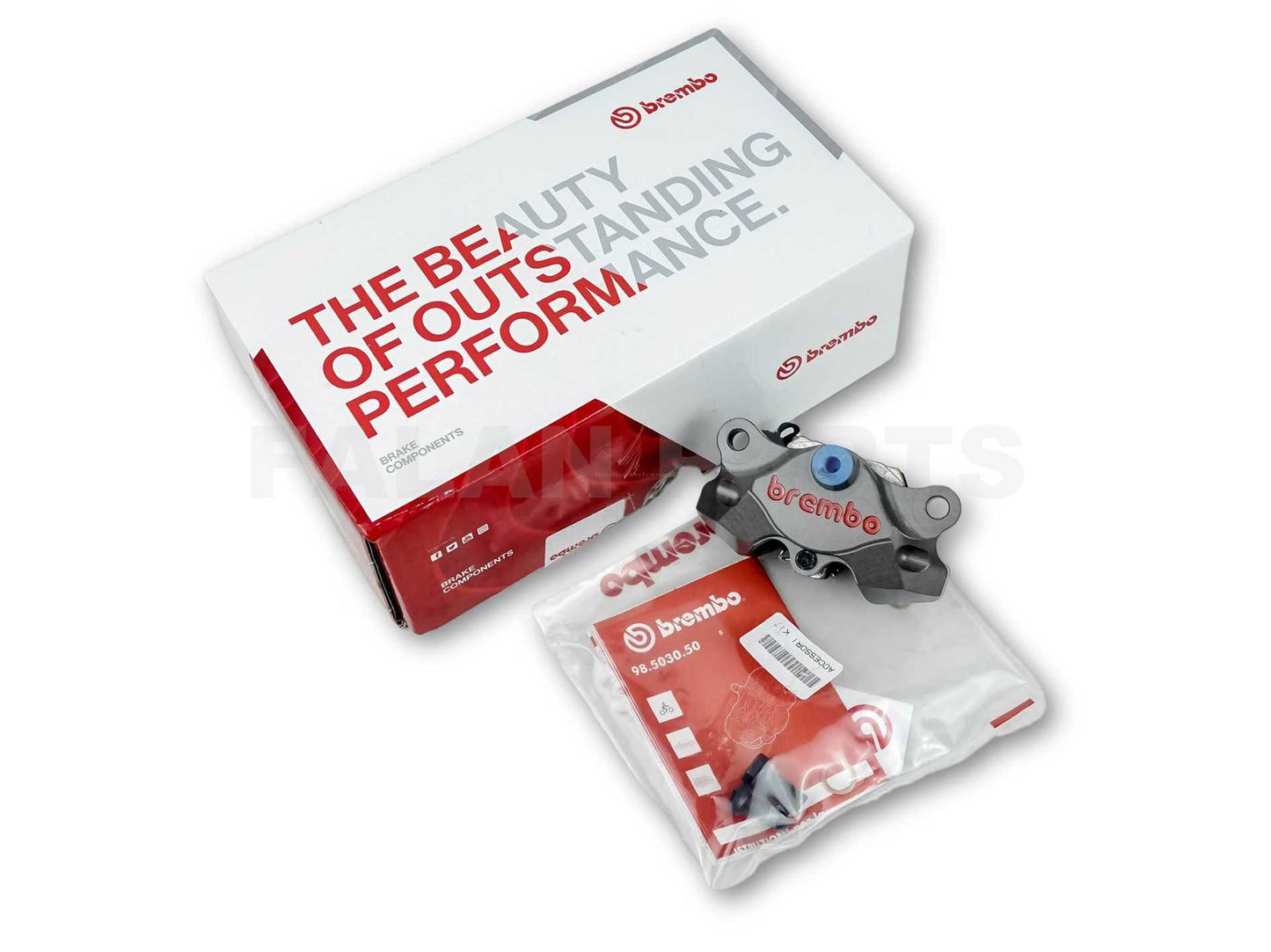 Brake Calliper BREMBO Rear | Vespa GTS/GTS Super/GTV/GT 60/GT/GT L 125-300 Brembo 571.45 Falan Parts