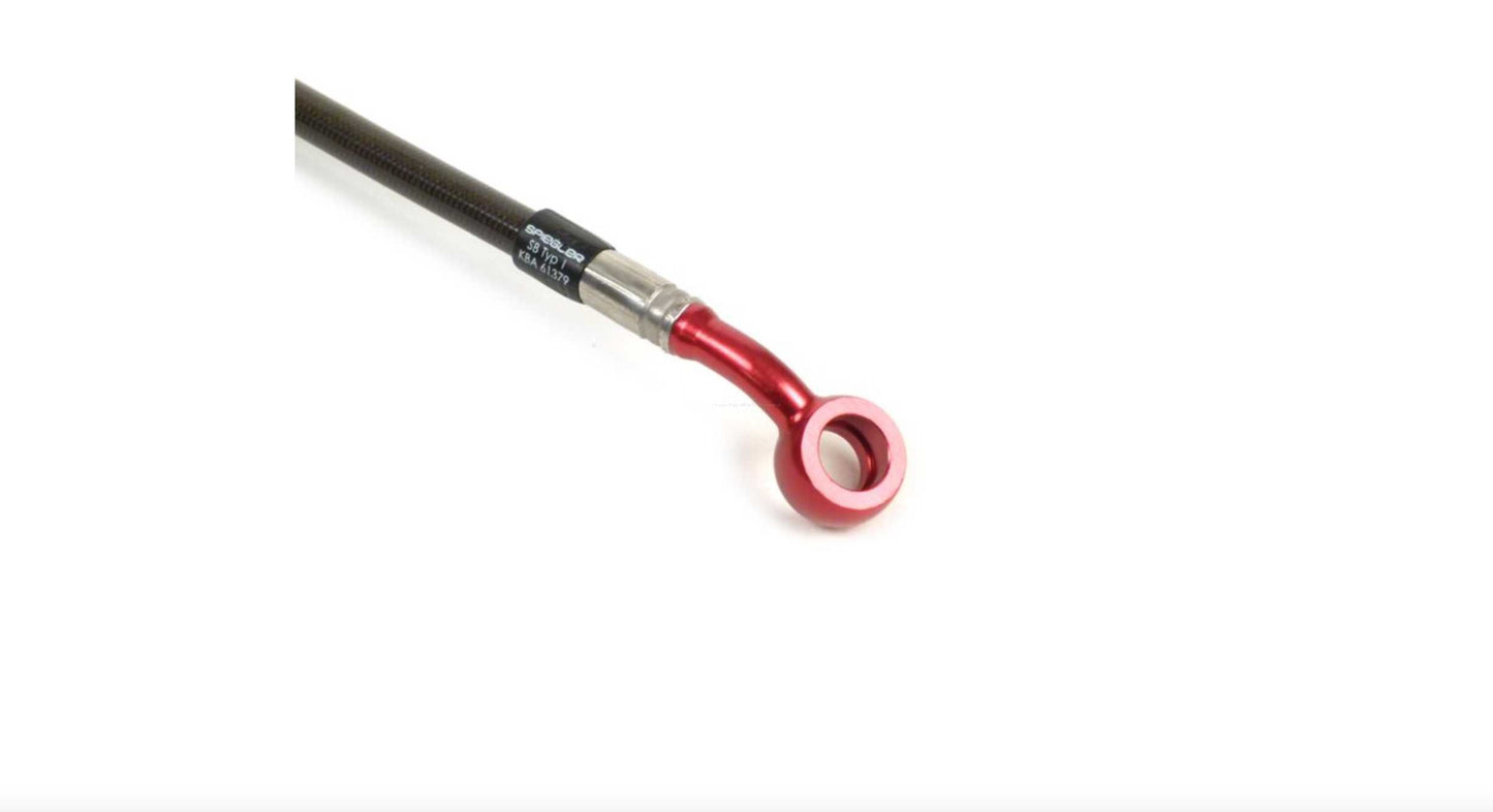 Brake hose front SPIEGLER carbon | Vespa GTS 125-300cc SPIEGLER Falan Parts