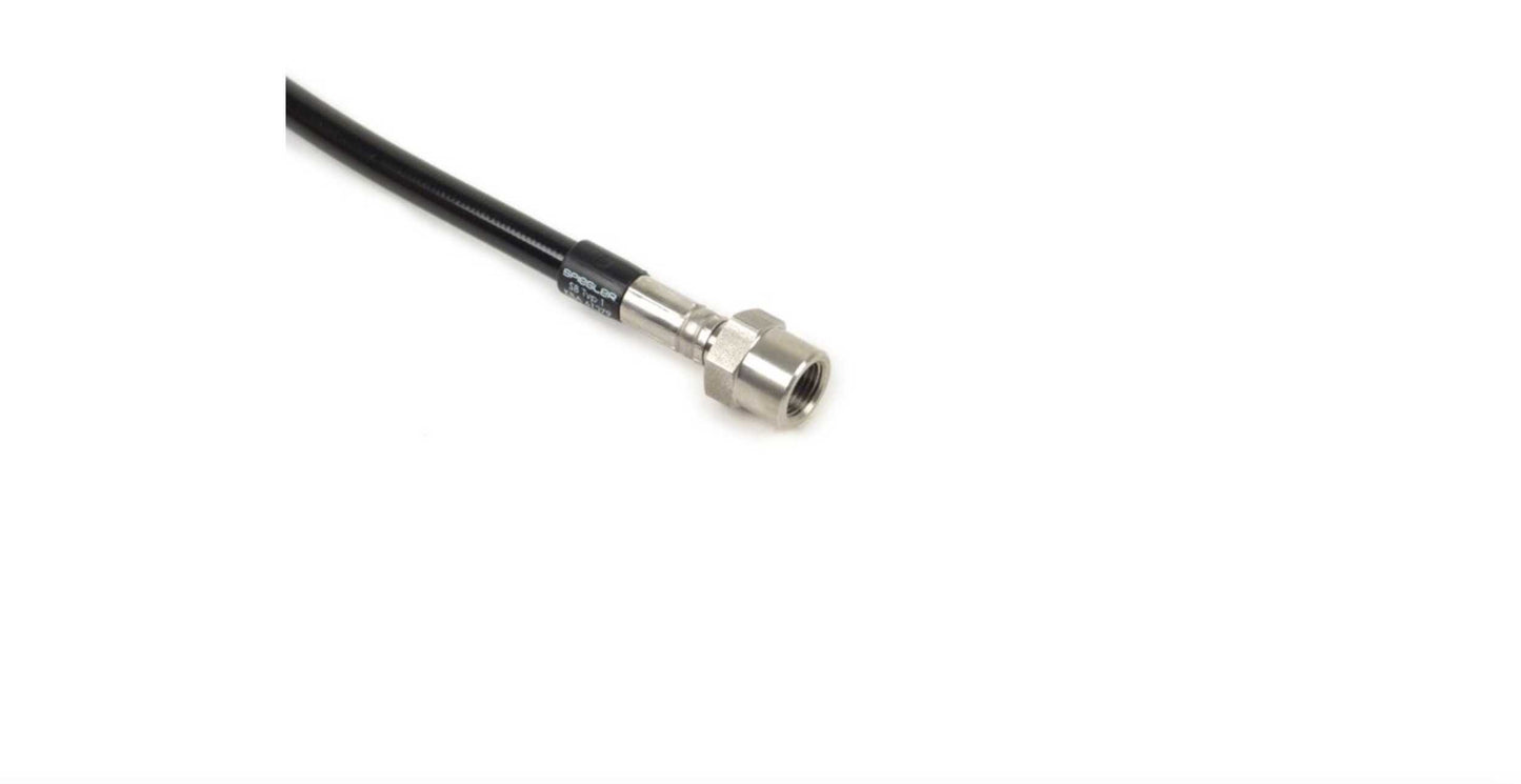 Brake hose rear SPIEGLER black | Vespa GTS 125-300cc SPIEGLER Falan Parts