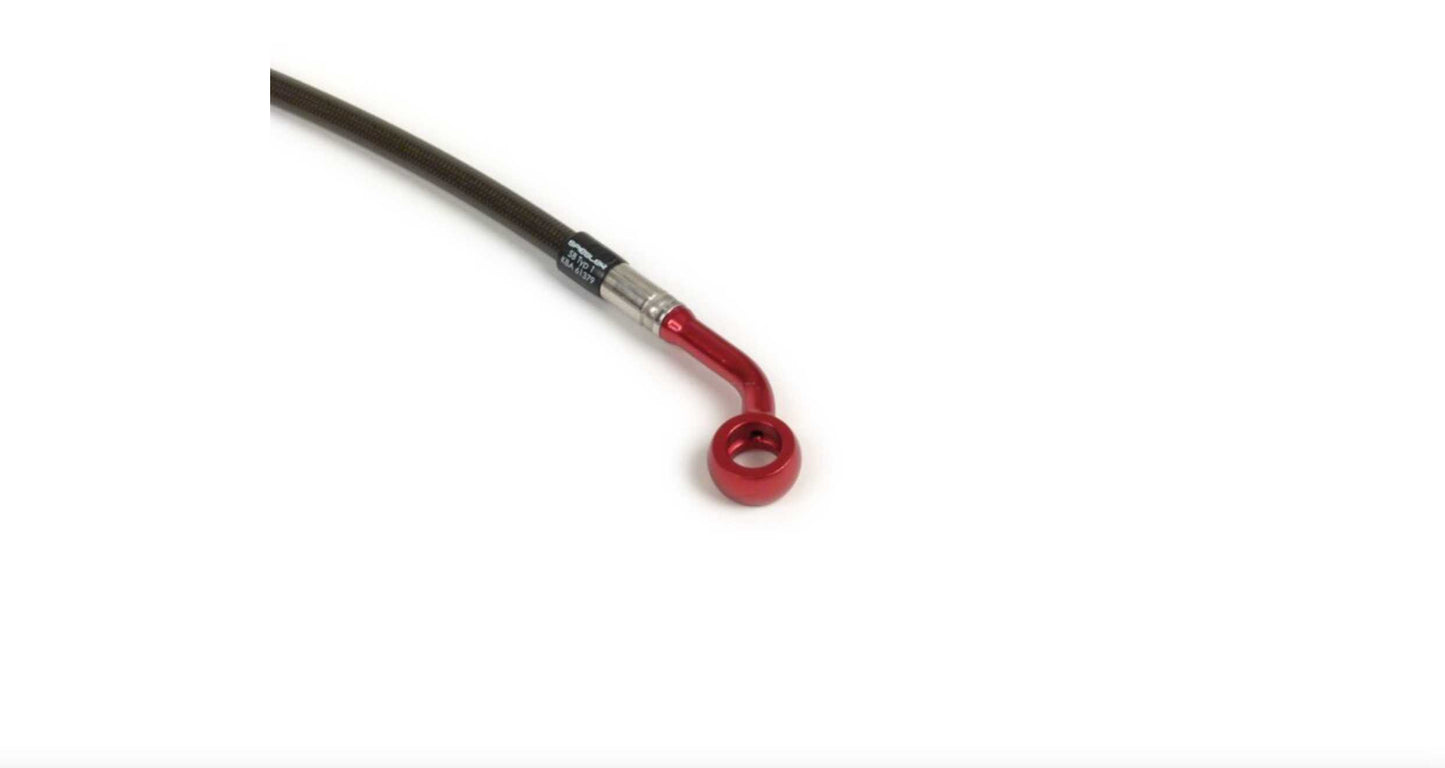 Brake hose rear SPIEGLER carbon | Vespa GTS 125-300cc SPIEGLER Falan Parts