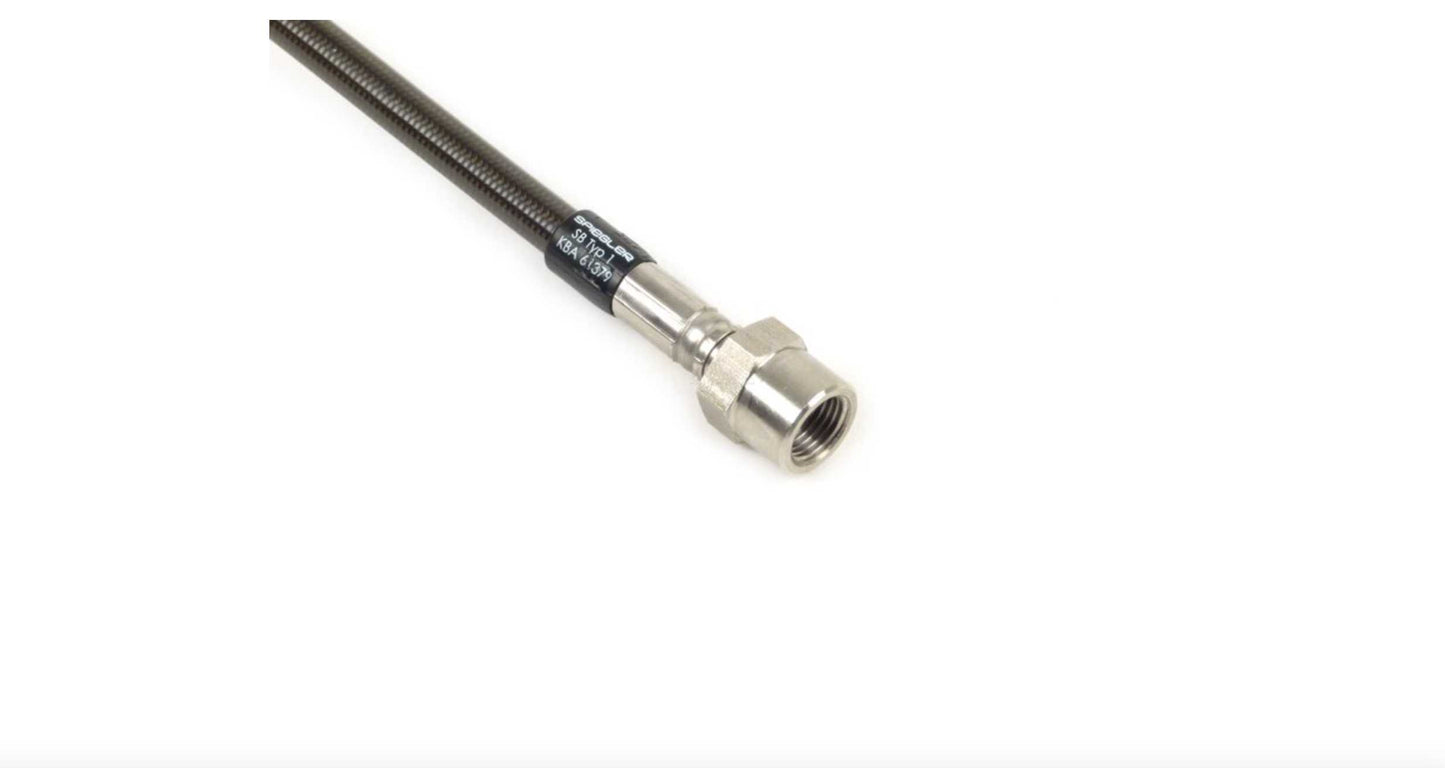 Brake hose rear SPIEGLER carbon | Vespa GTS 125-300cc SPIEGLER Falan Parts