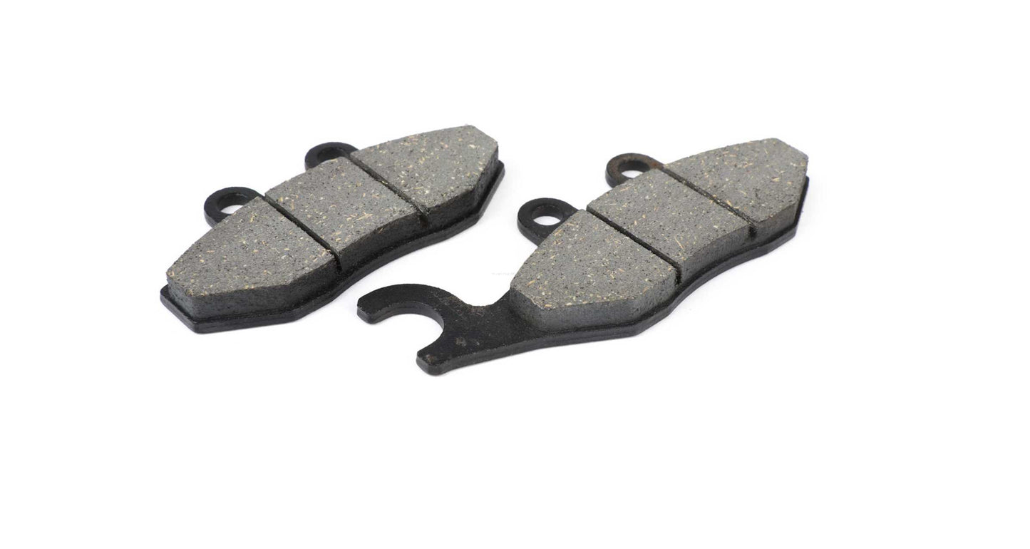 Brake pads MALOSSI 76.8x41.8/96.9x41.2mm Heng Tong (Ø12mm) | Vespa GTS/GTV/ GT/GTL/946/ Primavera/ Sprint 50-300cc Malossi Falan Parts
