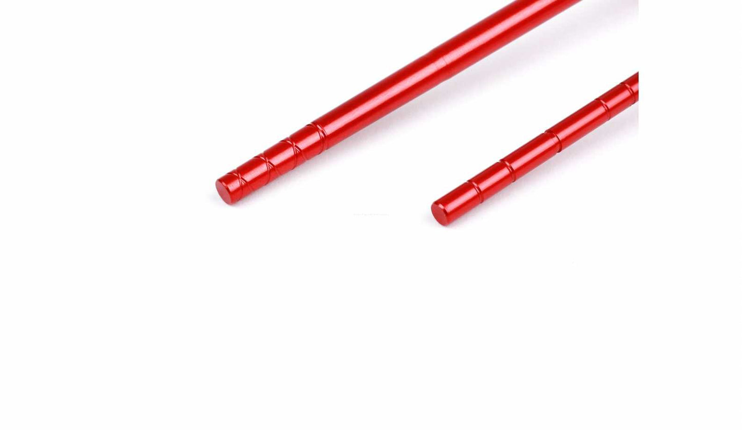 CNC Dipstick Set Engine + Gearbox Oil MOTO NOSTRA Red | Vespa GTS HPE/GTS Super/GTS Super Sport 125-300cc MOTO NOSTRA Falan Parts