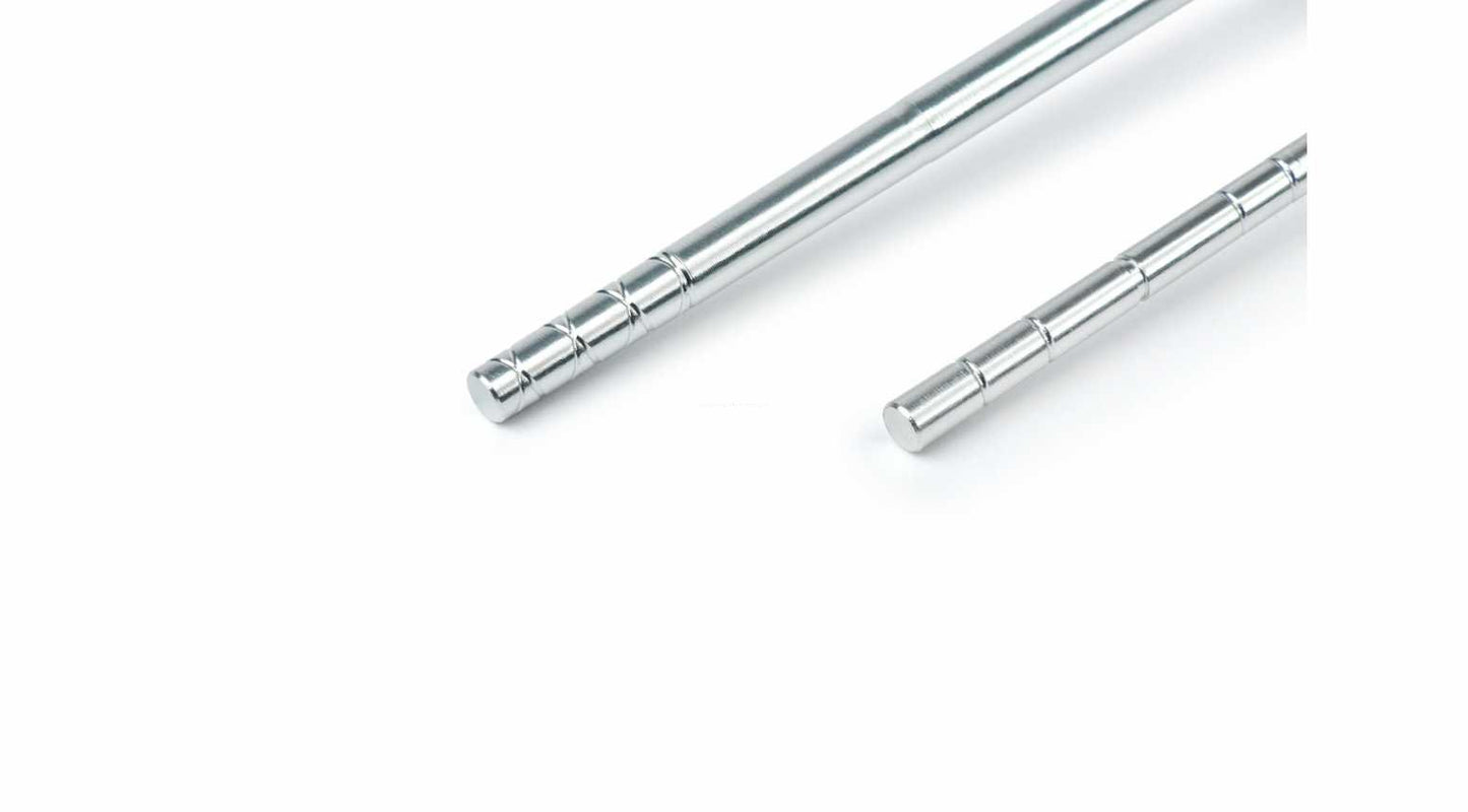 CNC Dipstick Set Engine + Gearbox Oil MOTO NOSTRA Silver | Vespa GTS HPE/GTS Super/GTS Super Sport 125-300cc MOTO NOSTRA Falan Parts