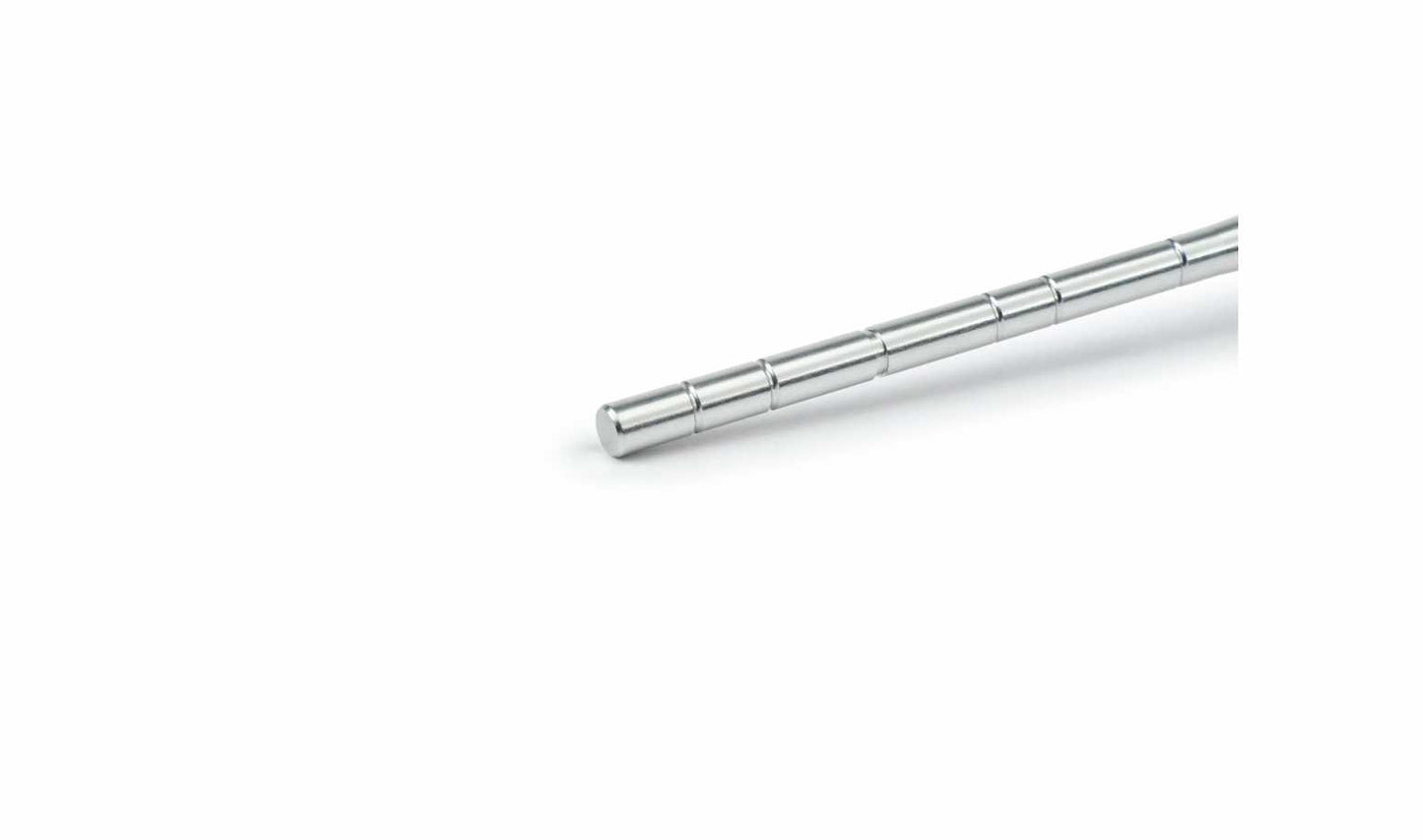 CNC Gearbox oil dipstick MOTO NOSTRA Silver | Piaggio / Piaggio 50-500cc MOTO NOSTRA Falan Parts