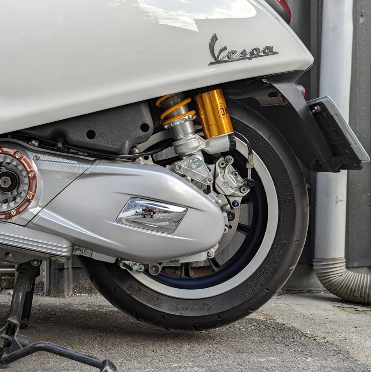 CNC Rear Disk Brake System Set For 2P Calliper | Vespa Sprint 125-150cc JS Manuf 499.95 Falan Parts