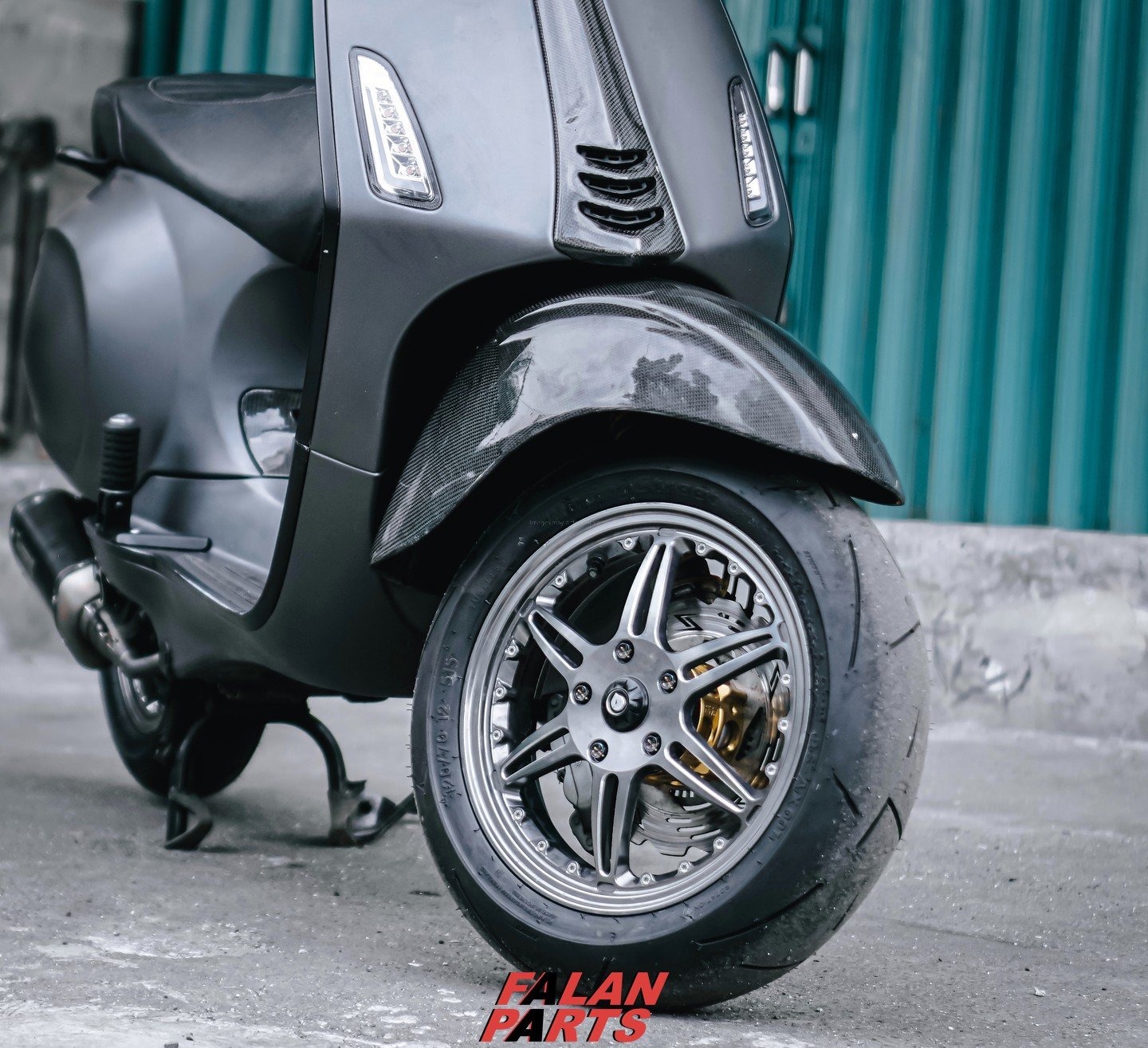 CNC Rim Set 2.0 | Vespa Sprint/ Primavera 50-150cc Falan Parts 289.95 Falan Parts