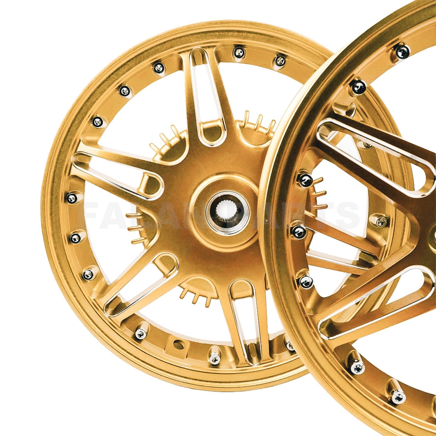 CNC Rim Set 2.0 | Vespa Sprint/ Primavera 50-150cc Falan Parts 289.95 Falan Parts