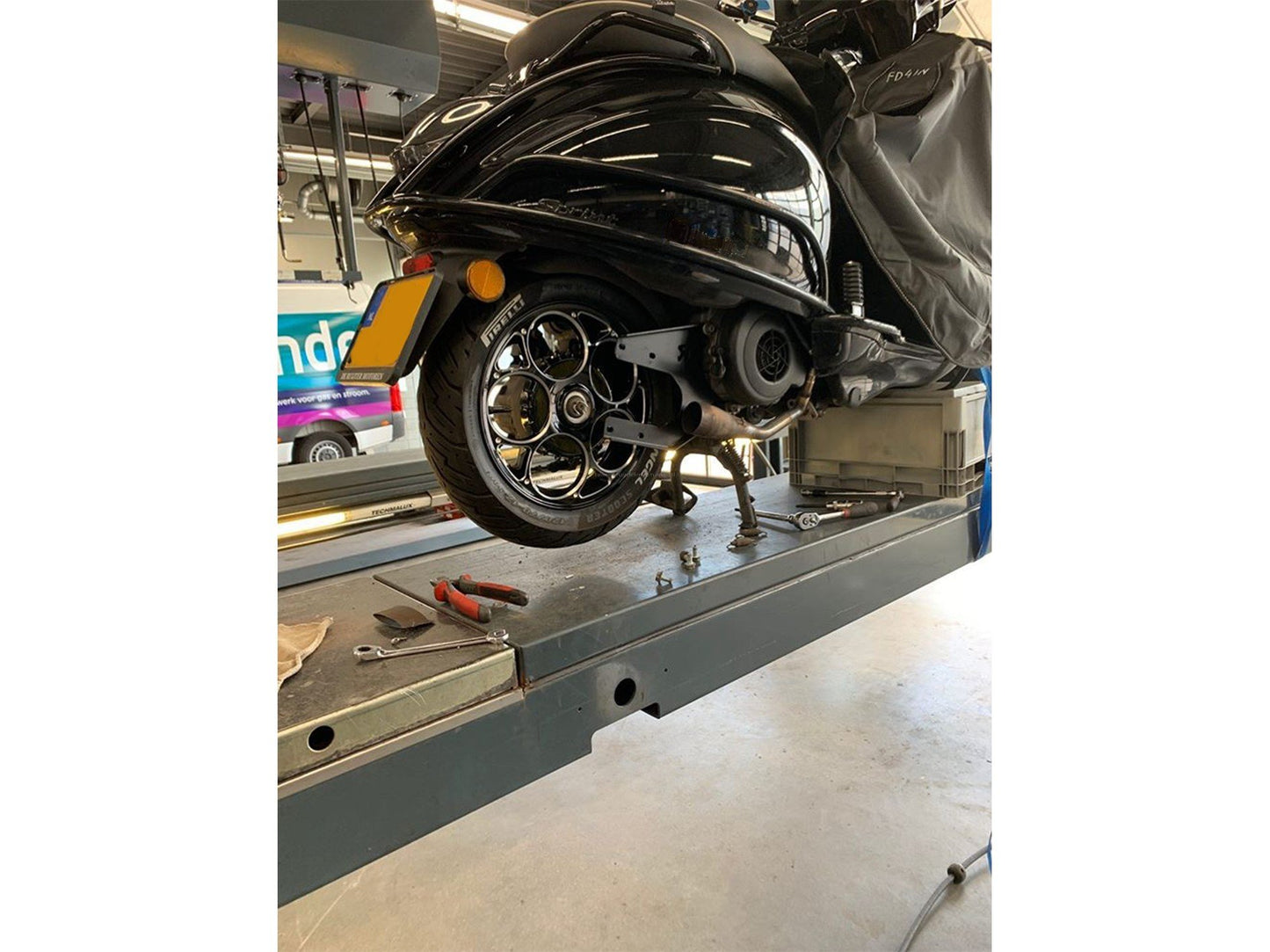 CNC Rim Set MARU'S Look | Vespa Sprint/Primavera 50-125-150cc Falan Parts 289.95 Falan Parts