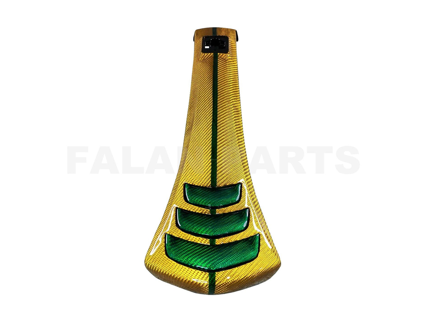 Carbon Fiber Horn Cover Racing Sixties | Vespa GTS Supertech Falan Parts 189.95 Falan Parts