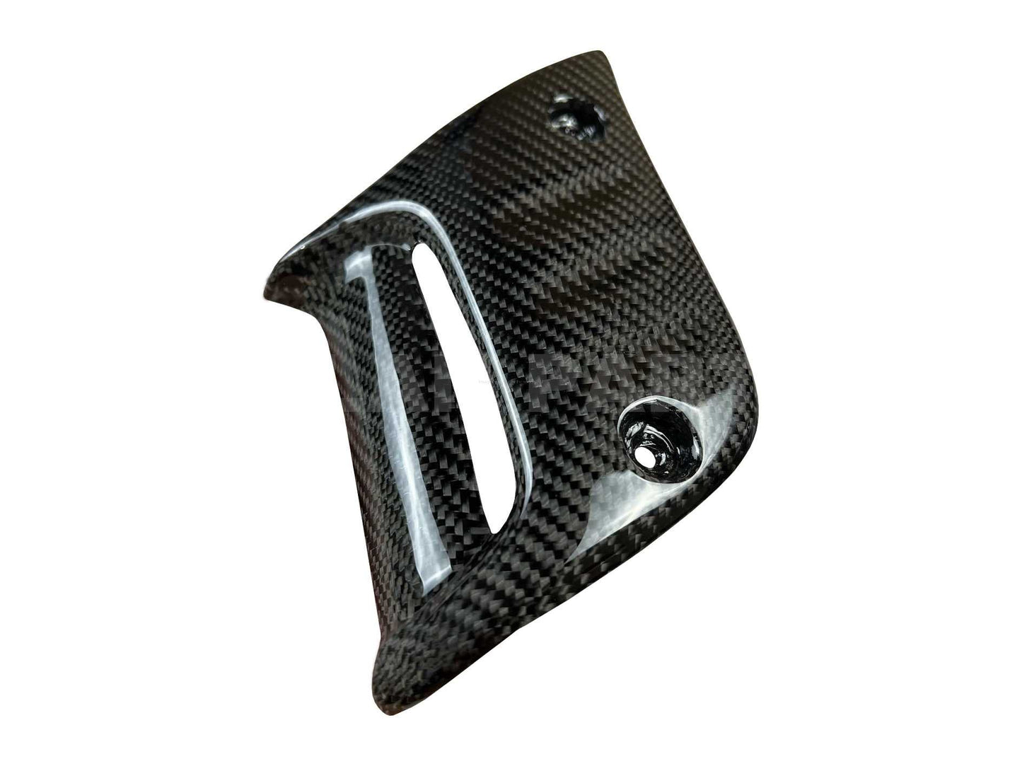 Carbon Fiber Mudguard Front With Shock Cover | Piaggio ZIP SP Falan Parts Falan Parts