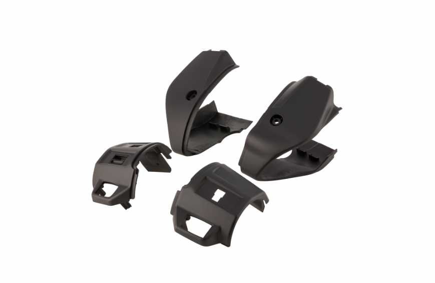 Cover SIP Switch Unit Gloss & Matt Black | Vespa Primavera/Sprint 50cc (-`18) SIP Falan Parts