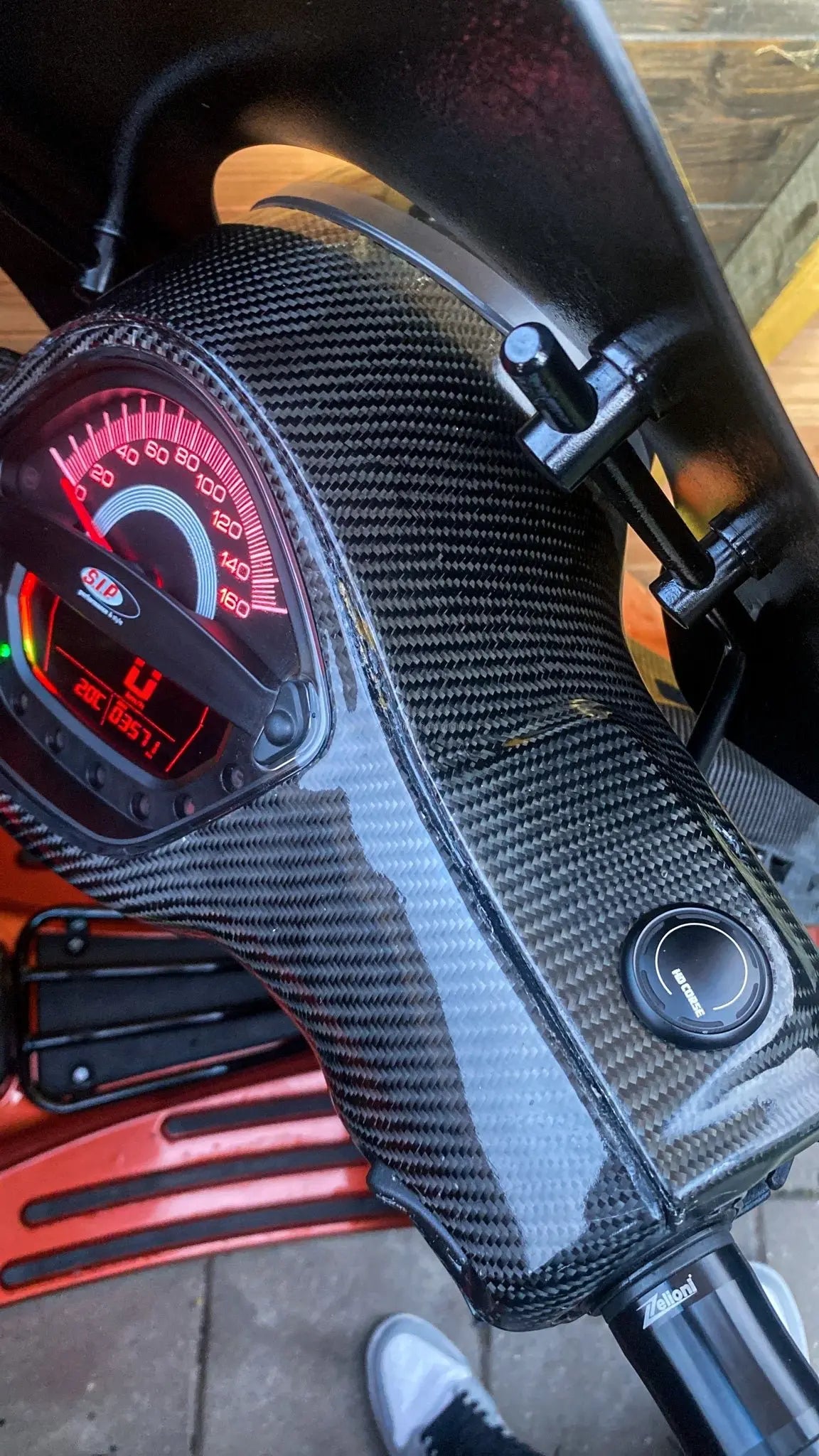 Covers for mirror hole HD CORSE | Vespa GTS Models 125/300 HD CORSE Falan Parts